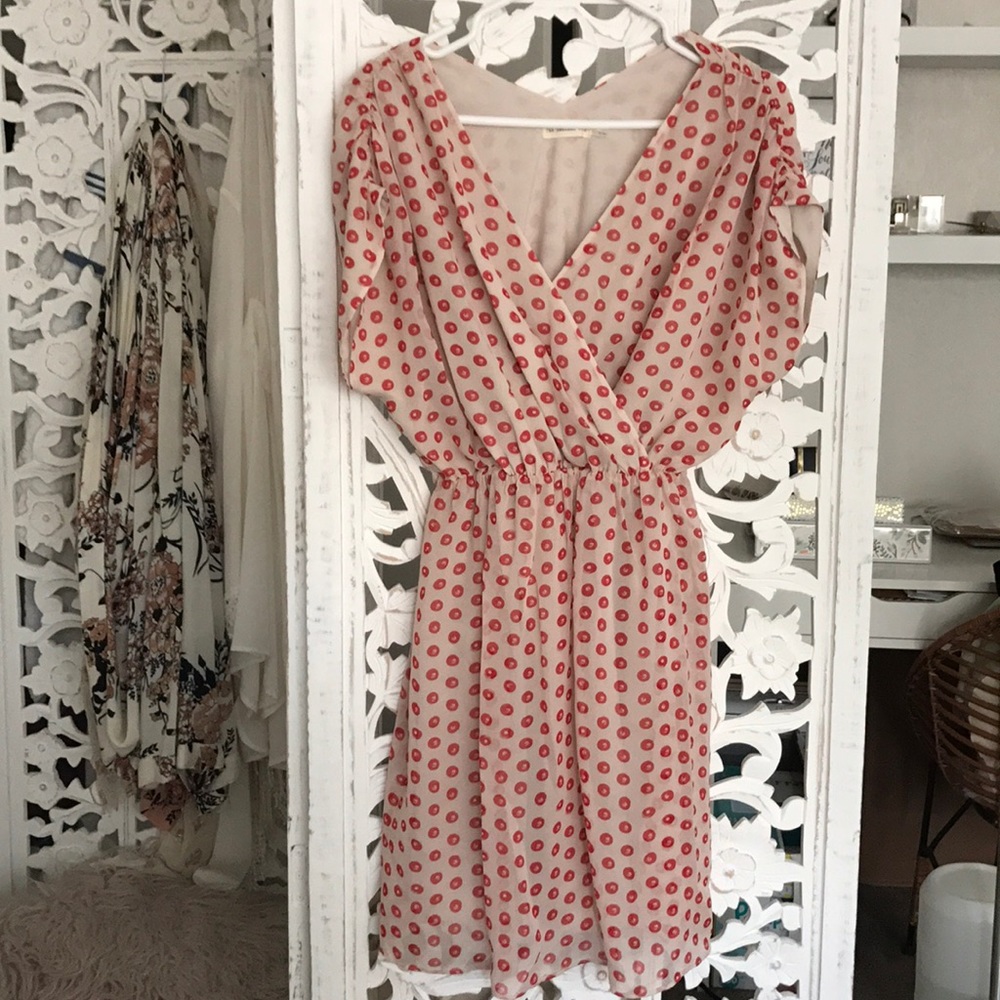The Addison Story Red Polka Dot Dress